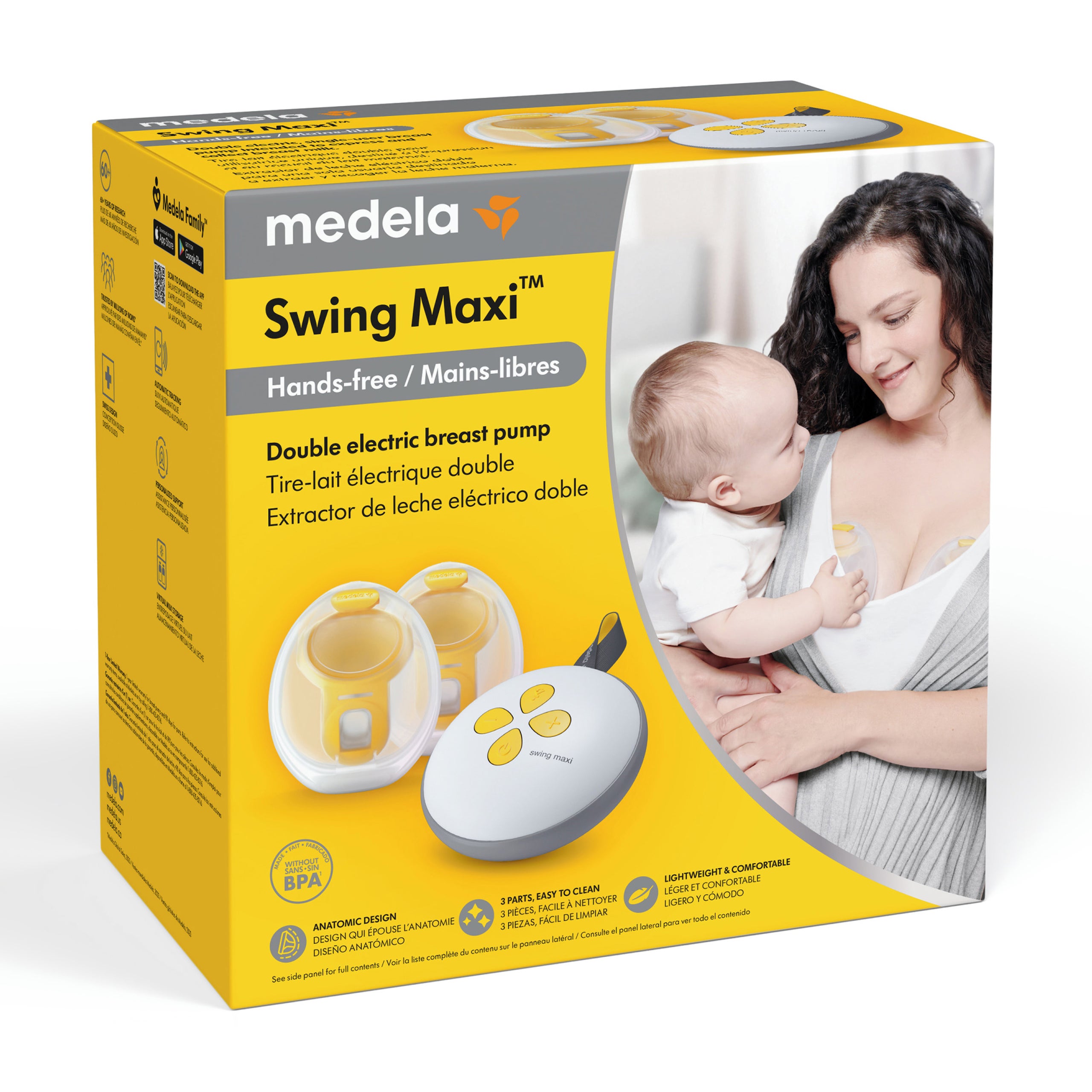 電動搾乳器 medela Swing Maxi Flex + Harmony - その他 電動搾乳器 medela Swing Maxi Flex + Harmony - その他
